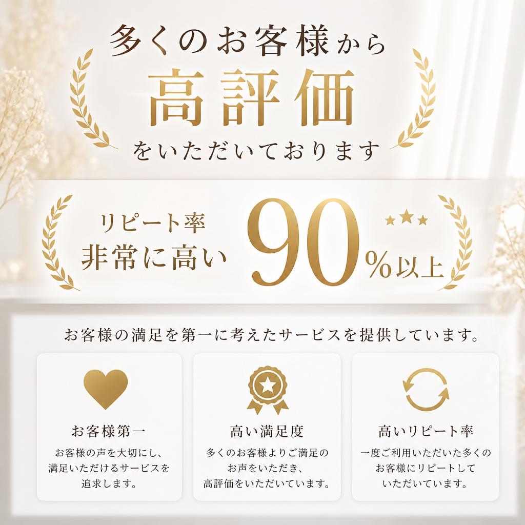 お客様の声を大切にします！
